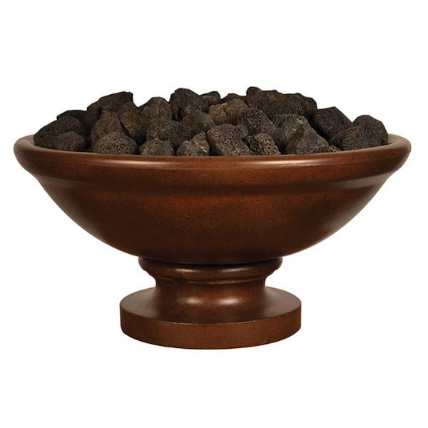 Ticsani Concrete Fire Bowl With Pedestal