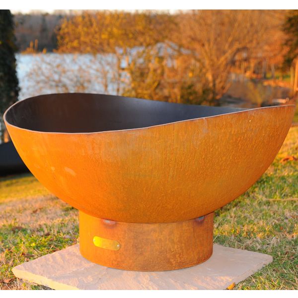 Scallop/Tidal Wood Burning Fire Pit