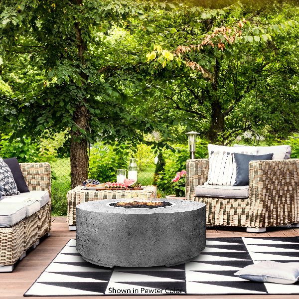 Prism Hardscapes Rotondo Gas Fire Pit Table