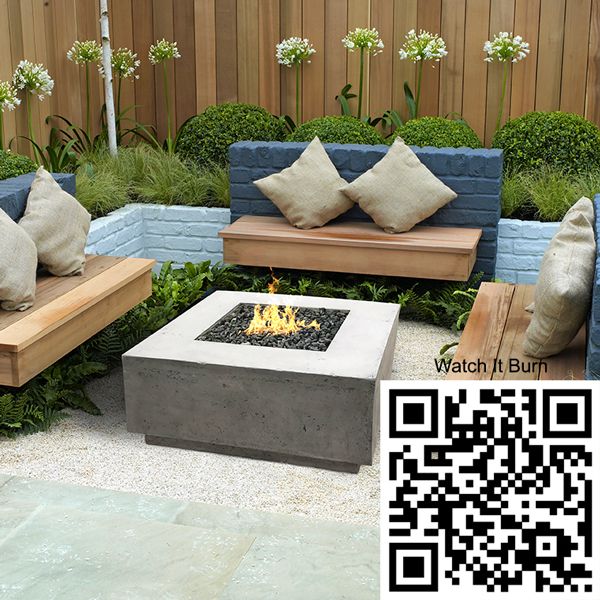 Prism Hardscapes Tavola II Gas Fire Pit Table